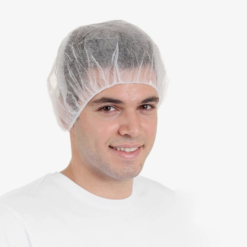 F. Bosch, Mushroom cap non-woven, white, 53cm