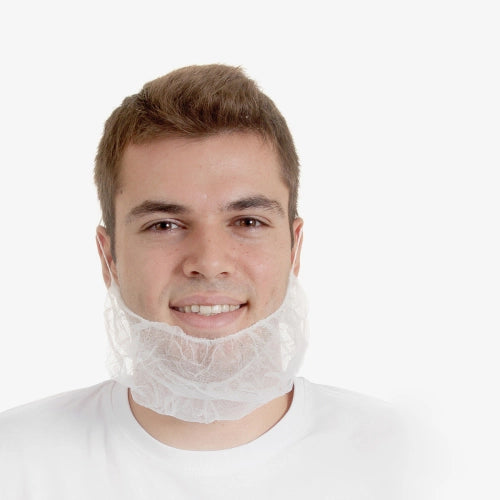 F. Bosch, Beard mask non-woven, white
