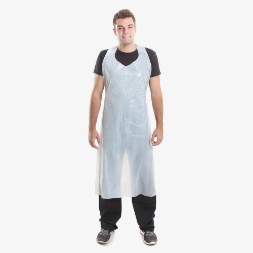 F. Bosch, Plastic apron PE, blue, 125x80cm, 9g