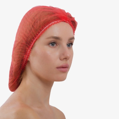 F. Bosch, Mushroom cap non-woven, white, 53cm