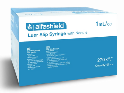 Alfashield / Alfa Syringes with Needle - MEDWHOLESALE