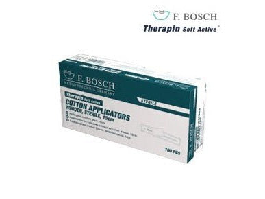 F. Bosch Wooden cotton applicators, sterile - MEDWHOLESALE